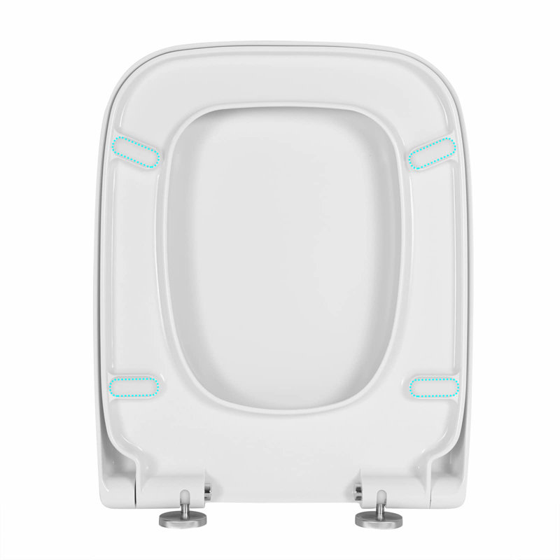 Herr Soft Close Square Stadard Toilet Seat