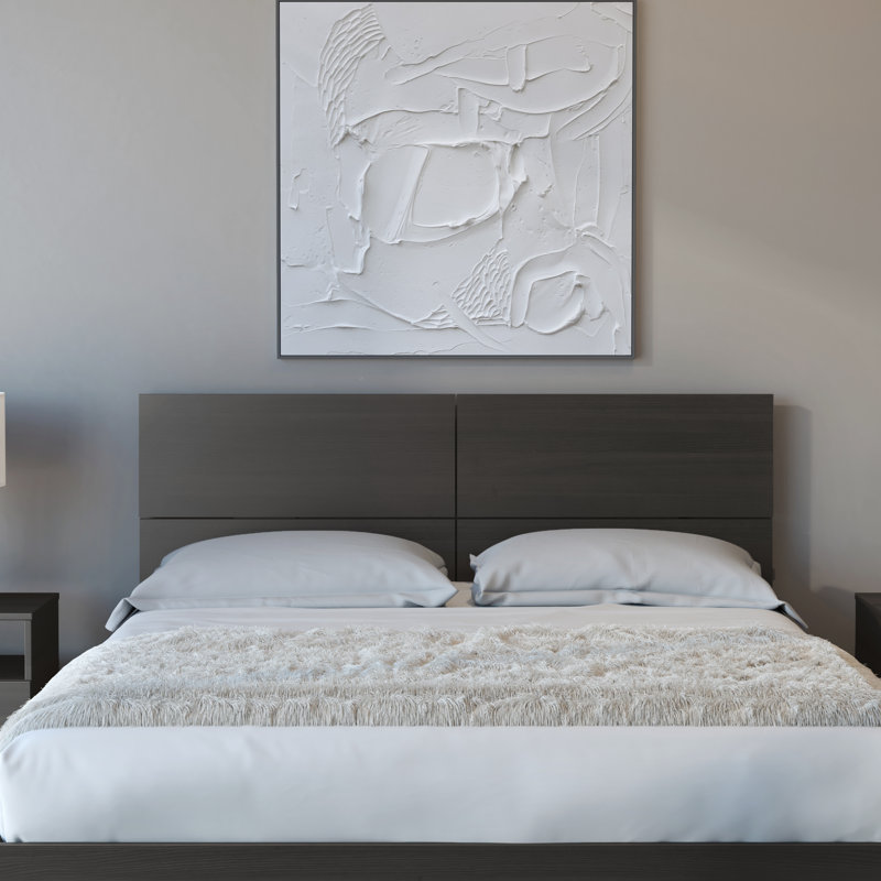Headboard, Charcoal Gray