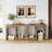 70.9" Rustic Entryway Console Table, Long Hallway Table