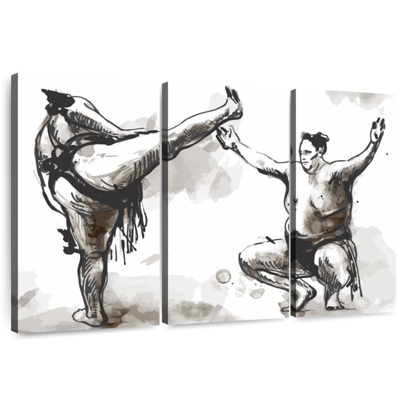 Sumo, 42" H x 65" W