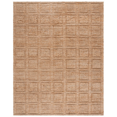 Tapis en jute tissé à la fibre Rozella