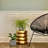 Modern Golden Stack End Table