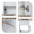 18'' Single Sink Vanity with 1 Door and Resin Basin Sink-1887581800