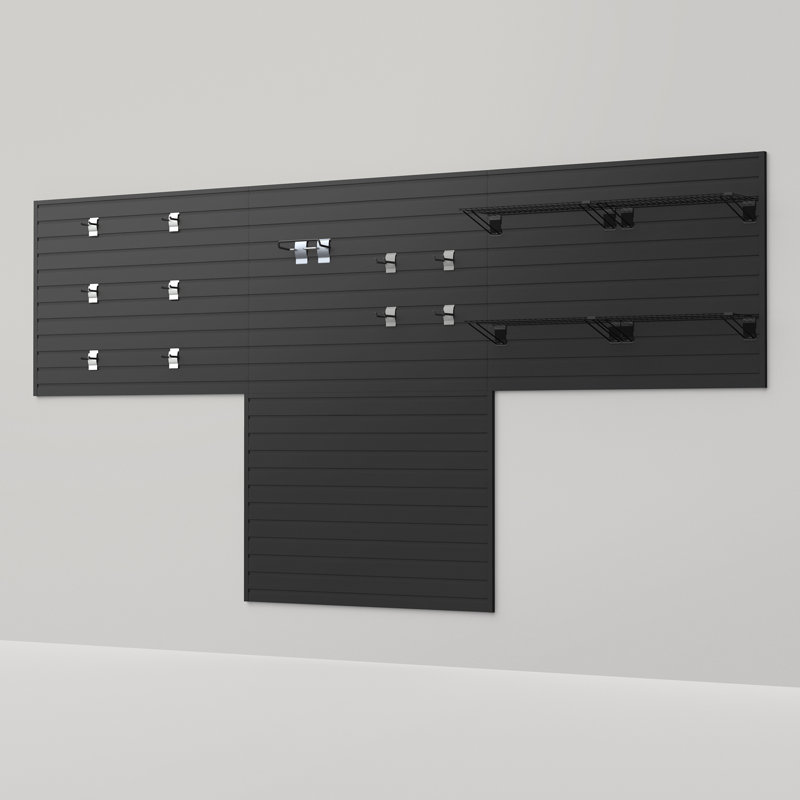 72" H x 144" W Kit, Black