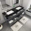Ensemble de meuble-lavabo double mural 72 po Kirker-523378125