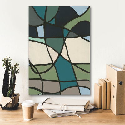 "Vitrail multicolore I" par Regina Moore