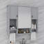 Armoire à pharmacie à miroir fixée au mur l 35 po H 28,7 po Rohin-97894750