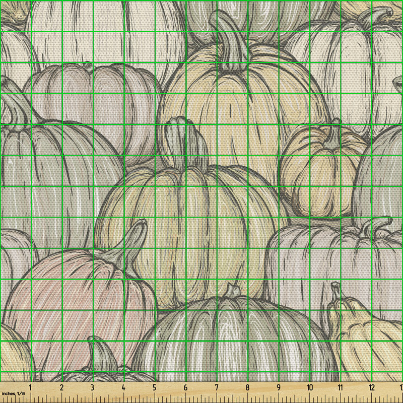 Zahir Sketchy Halloween Multi-Purpose Fabric
