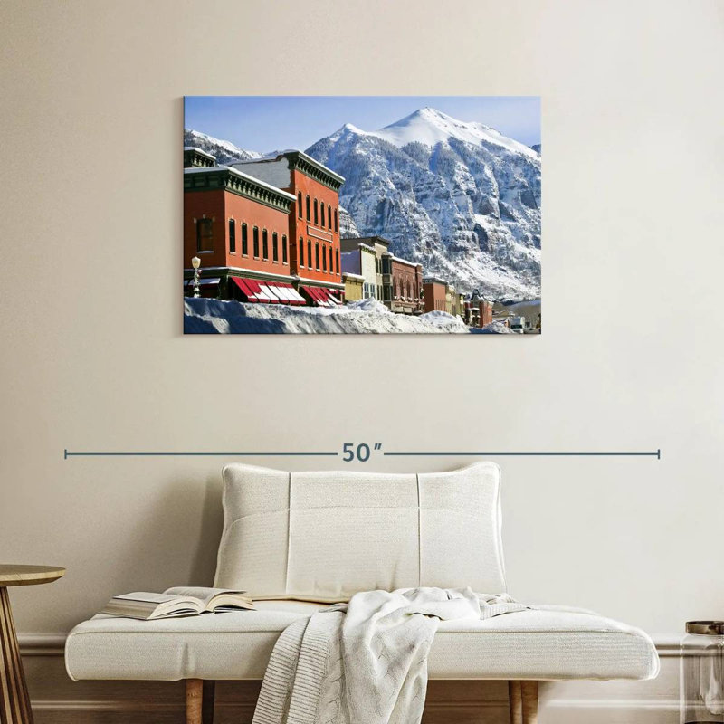 Village d'hiver Sebbie Telluride, H 24 po x l 36 po