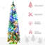 Grand sapin de Noël artificiel pré-éclairé H-1776865250