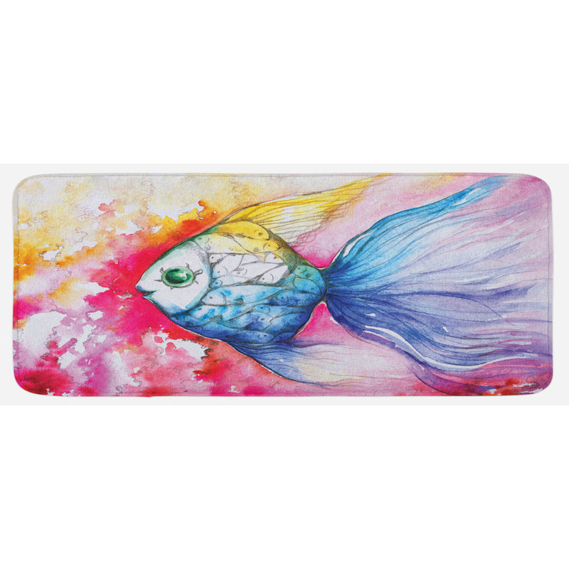 Tapis de cuisine fish
