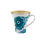 Gold Exotic Porcelain Coffee Mug