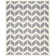 Ellicott Hand Tufted Wool Chevron Rug