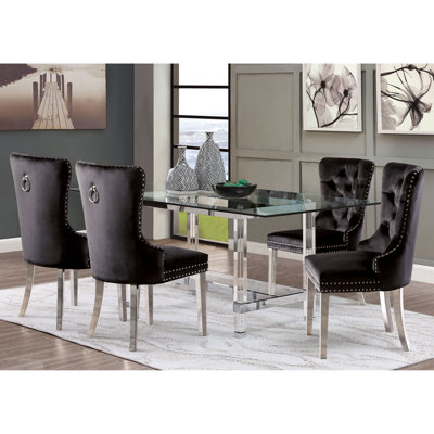 Athol 4 - Person Trestle Base Dining Set