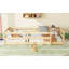 Lit sur pied, lit sur pied avec clôture Montessori, lit sur pied en bois Montessori-318023725-318023727