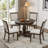 5 - Piece Pedestal Dining Set-1051845921