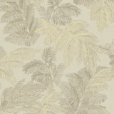 Italian Style Palm Leaf Design Wallpaper Roll