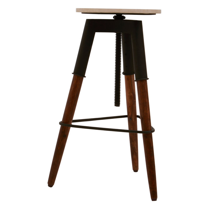 Counter Stool with Metal Frame