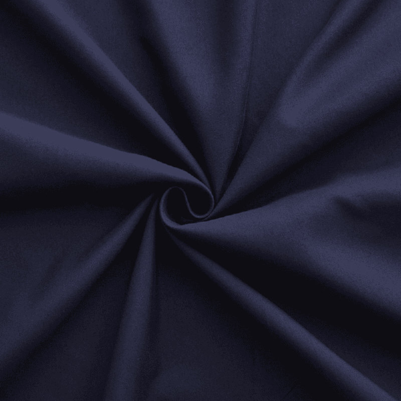 Angeliza Microfiber Brushed Fitted sheet , Navy Blue, Double (4'6)