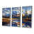 Toile argentée avec cadre flottant