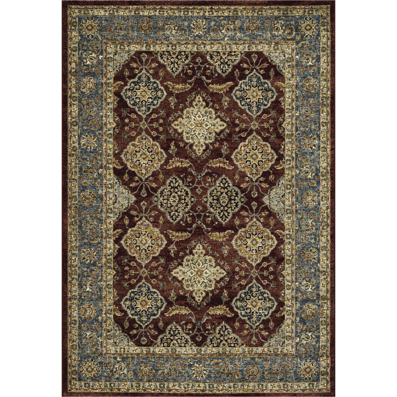 Lowery Oriental Area Rug, Rectangle 200 x 290cm