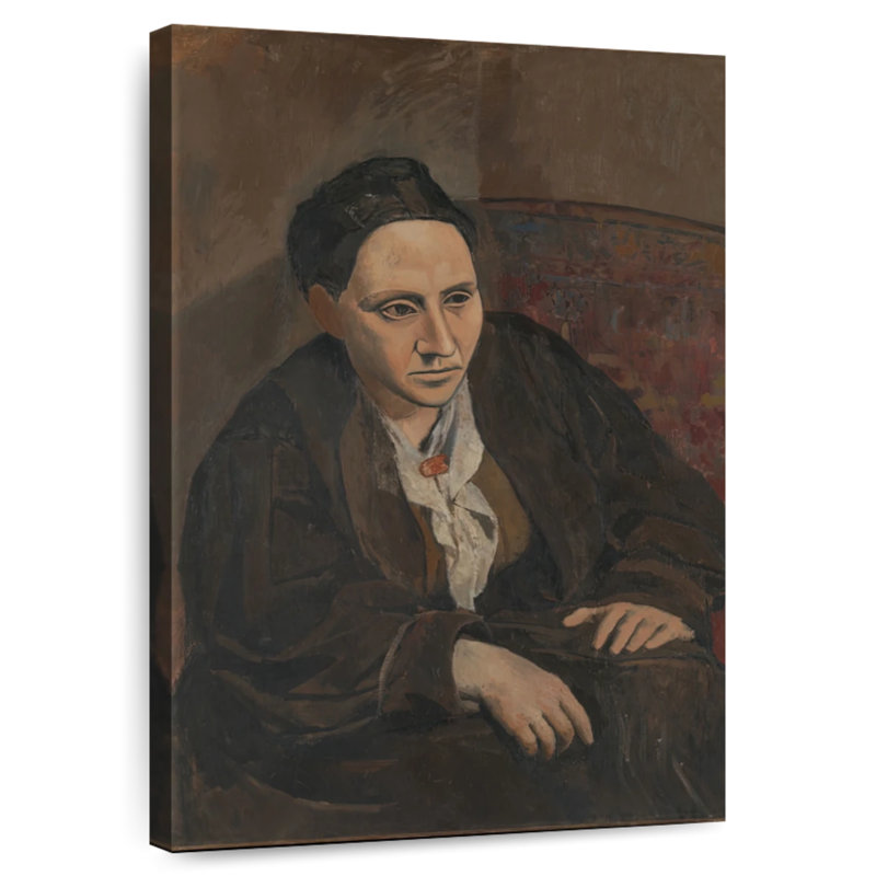 Leisha Gertrude Stein, H 48 po x l 32 po