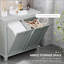 Armoire de trieur de linge inclinable