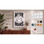After Hours Clock Typography - Wrapped Canvas-357841569-357841576