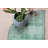 Round Vintage Turkish Oushak Mat Perfect For Entryways With A Pleasing Green
