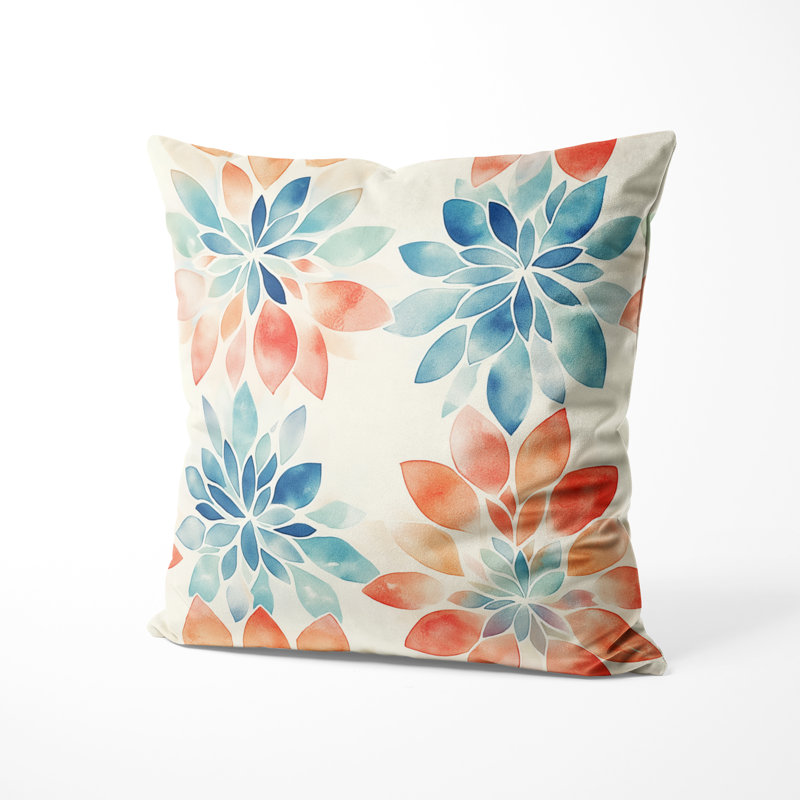 Coussin marocain - Coussin Boho, H 16 po x l 16 po