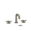 Robinet de lavabo espacé avec bec en U Riu-56190404-60886767