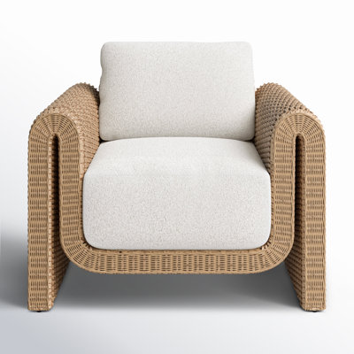Edid Wicker Outdoor Lounge Chair