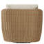 Fauteuil de jardin pivotant Cambelle avec coussins-1436701847-1436701840
