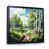 Black Floater Framed