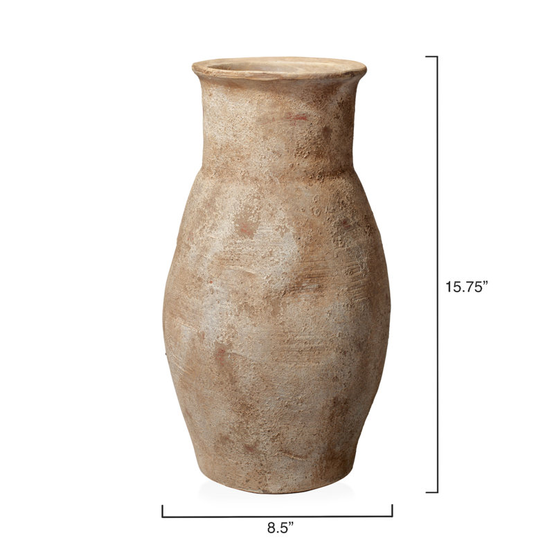 Root 15'' Handmade Ceramic Table Vase