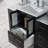 Mance 48.5 " W Freestanding Standard Single Vanity Bathroom Vanity With Ceramic Top with Mirror-24551117