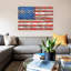 USA Vintage Wood by Diego Tirigall - No Frame Print on Canvas-42158116