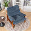 Fauteuil d'appoint Cozy Modern Chenille-1556453872