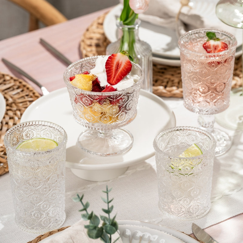 Mitzi Drinking Glass, Clear
