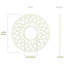 Médaillon de plafond à chevron en PVC de qualité architecturale Chevron-40714693-40712619