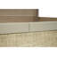 Water Upholstered Wingback Bed