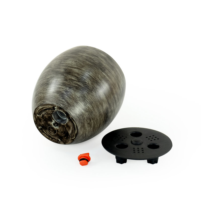 Contenant pour plante Smart Wash gris avec auto-arrosage pour un jardin coloré