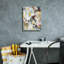  Art mural en toile «Fréquence» par Design Fabrikken, 12 po x 16 po