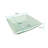 White Castle Ceramic Square Countertop Vessel Bathroom Sink