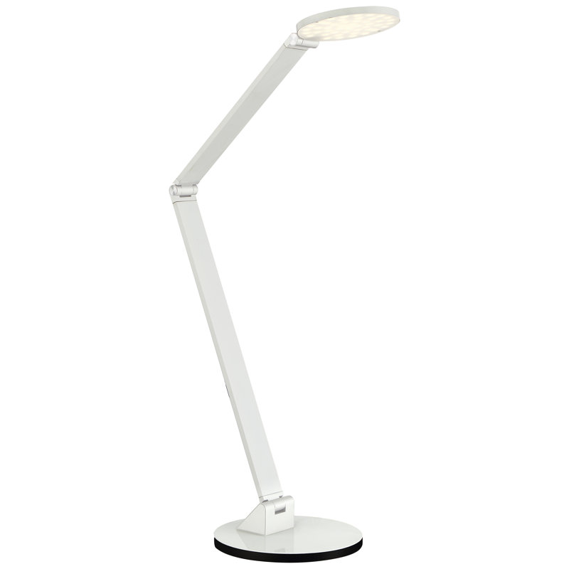 Abele Metal Desk Lamp, White