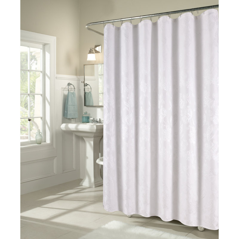 Rideau de douche simple floral