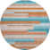 Premium Machine Washable Prisco Orange Rug