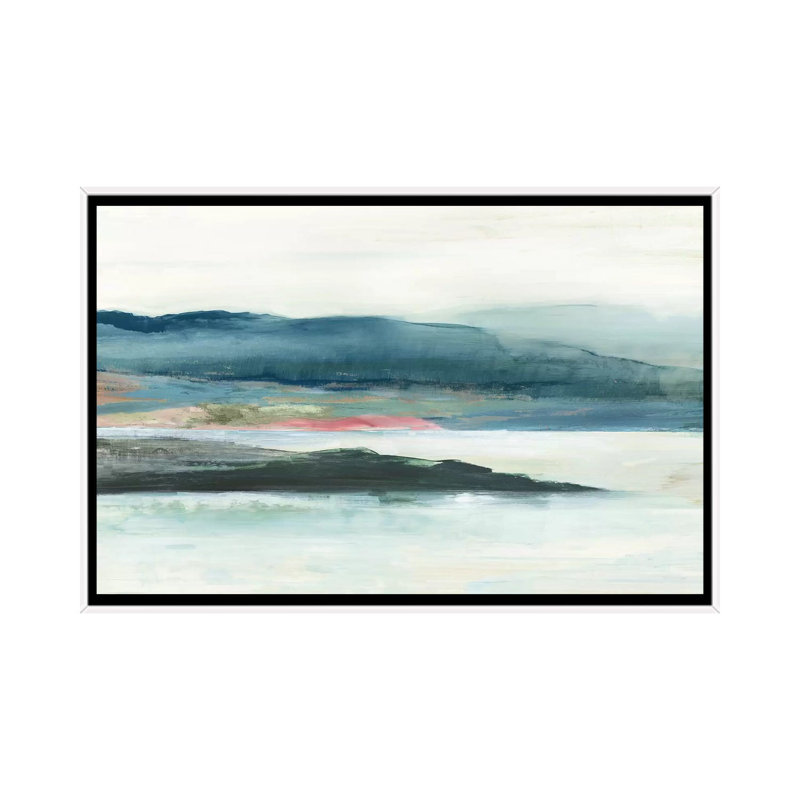 " Peaceful Mind I " by Allison Pearce, No Mat, 40" H x 60" W x 1.5" D, White Framed Canvas