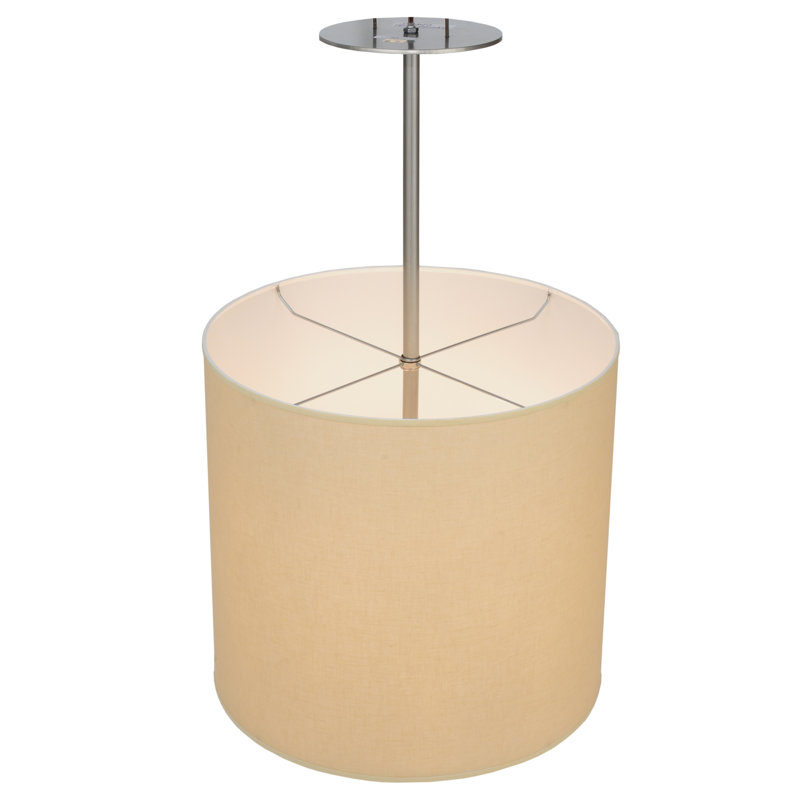 Cilindro Textrene 4 - Light Drum Chandelier