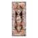 Tapis oriental en terre cuite Ithalia